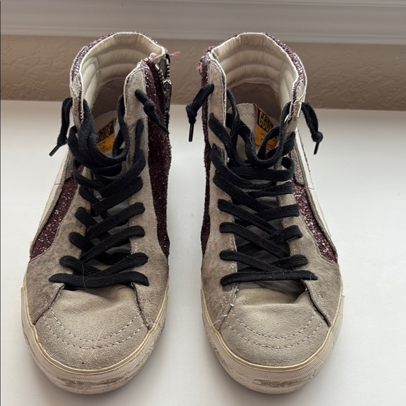 Golden Goose High-Top Women's Sneakers - Picture 1 of 6